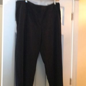 Liz Claiborne woman 16 petite black trousers